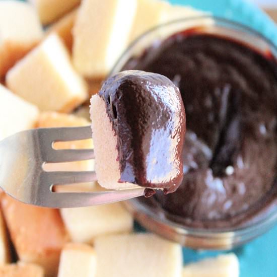 Three Ingredient Chocolate Dip - Recipe photo by biggreenhouse