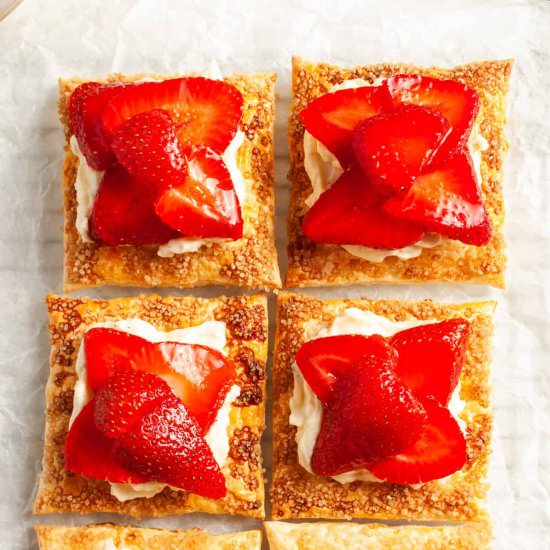 Strawberry Tartlets - Recipe photo by itsnotcomplicatedrecipes