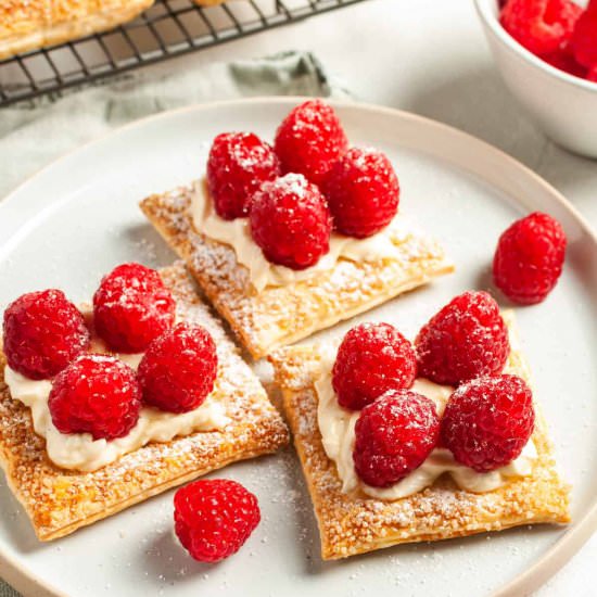 Raspberry Tartlets - Recipe photo by itsnotcomplicatedrecipes
