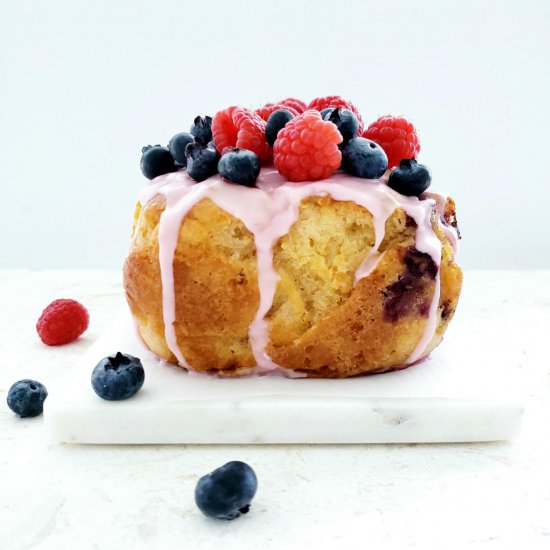 Hard Cider Beer Bread with Berries - Recipe photo by WhiskingWolf