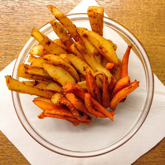 Easy Baked French Fries (Oil-Free!) - Recipe photo by refreshmyhealth
