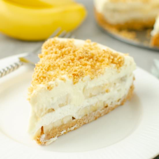 Banana Cream Cheesecake - Recipe photo by fakeginger