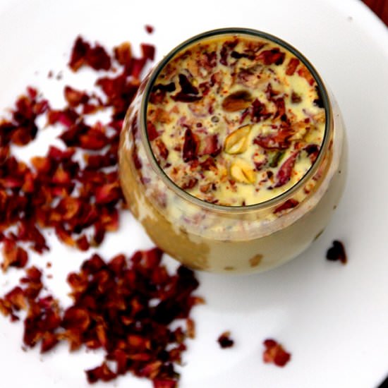 Thandai - Recipe photo by Spice Chronicles