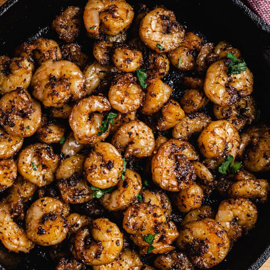 Blackened Shrimp - Recipe photo by lowcarbafrica