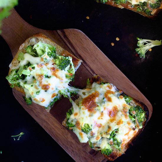 BROCCOLI MELTS - Recipe photo by nishkitchen