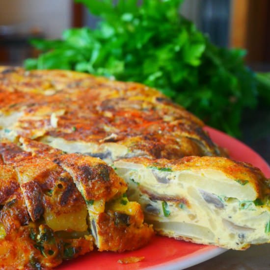 A really good Spanish tortilla - Recipe photo by Wellmamma