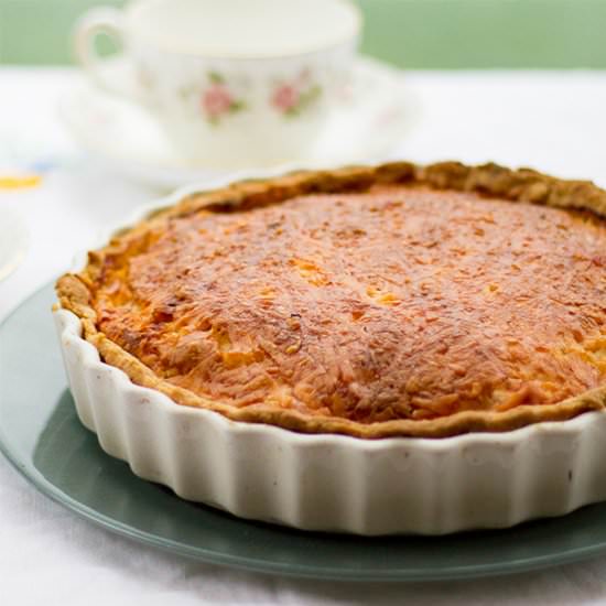 Gran's Cheese and Ham Quiche - Recipe photo by KitchenMason