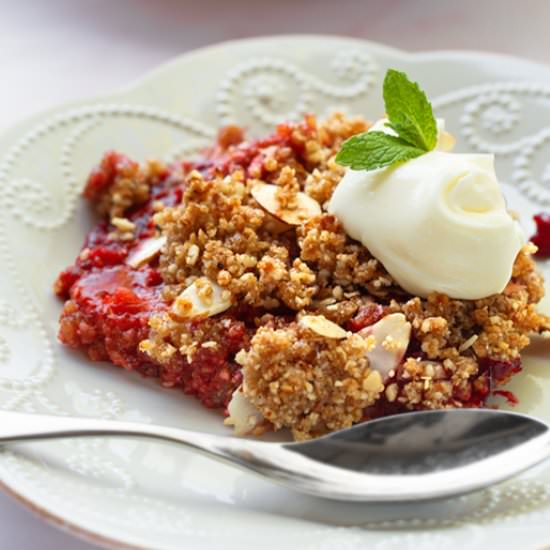 Mixed Berry Matzo Crumble - Recipe photo by BitterSweet