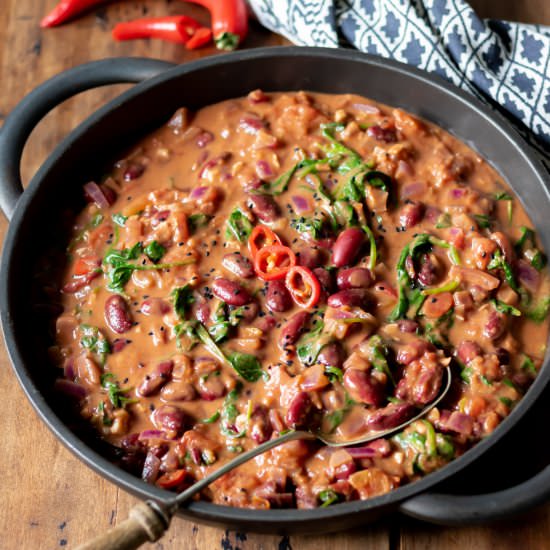 Kidney Bean Curry - Recipe photo by veggie desserts