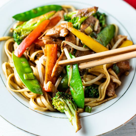 Chicken Lo Mein - Recipe photo by BinkysCulinaryCarnival