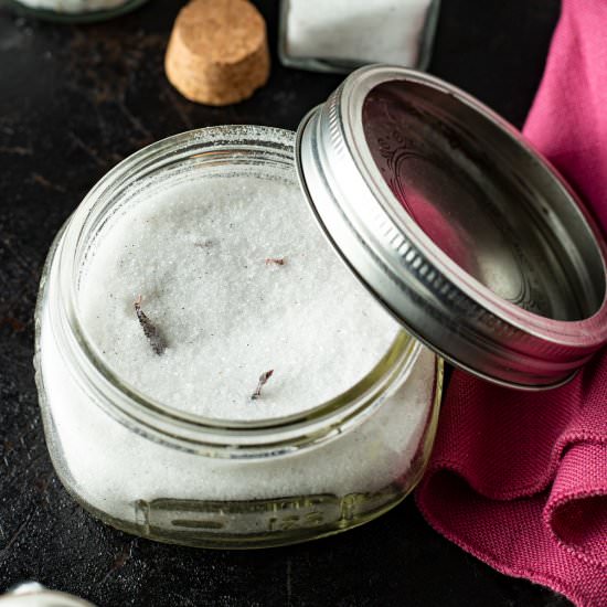 How to Make Vanilla Sugar - Recipe photo by BinkysCulinaryCarnival