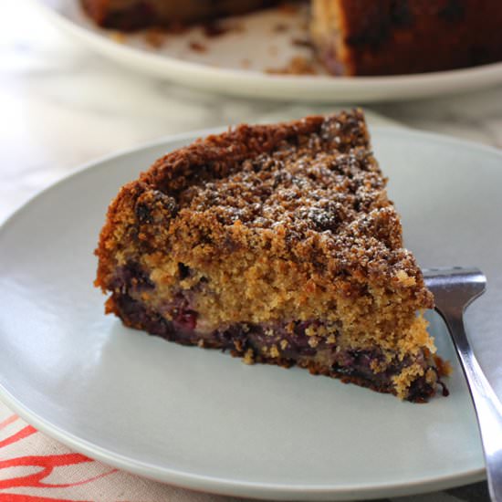 Blueberry crumb cake - Recipe photo by Food Gal