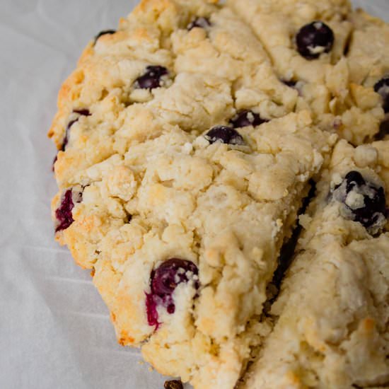 Blueberry Scones - Recipe photo by justastasty