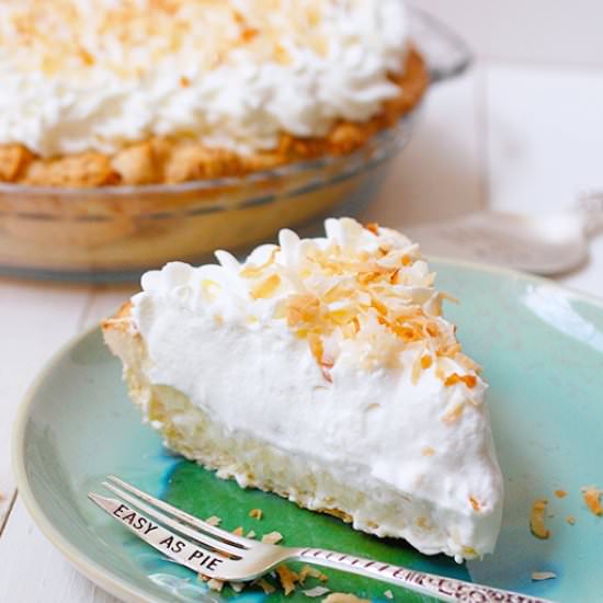 Triple coconut cream pie - Recipe photo by evabakes