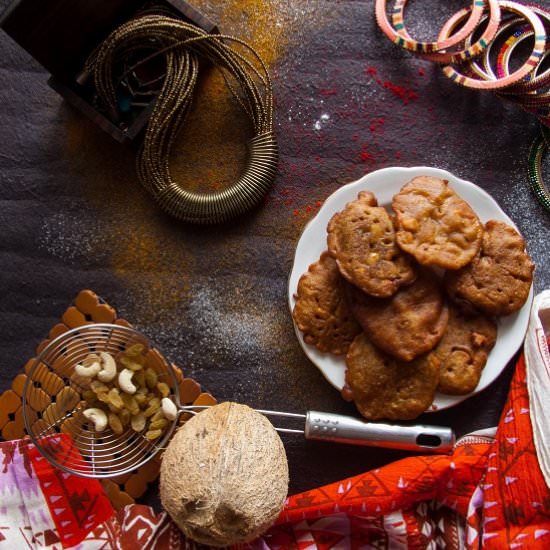 Gur ka Pua - Recipe photo by Puja
