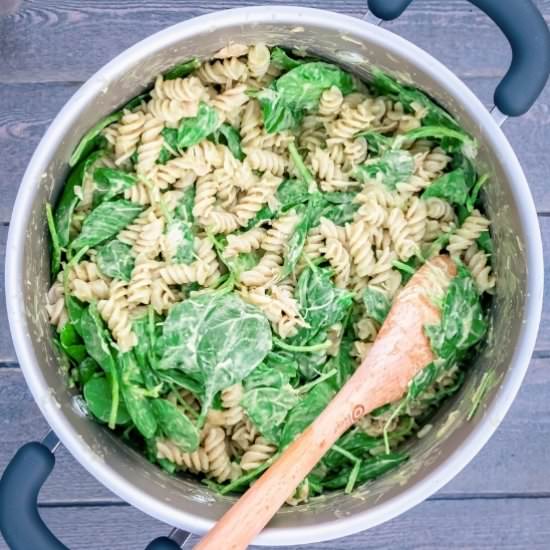 Creamy Avocado Pasta - Recipe photo by vibrantlygfree