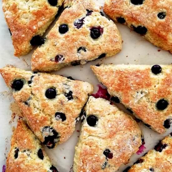 Blueberry Scones - Recipe photo by Eats Delightful
