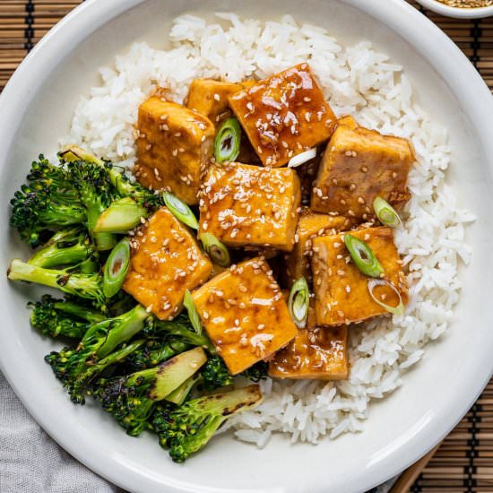 Teriyaki Tofu - Recipe photo by Sixhungryfeet