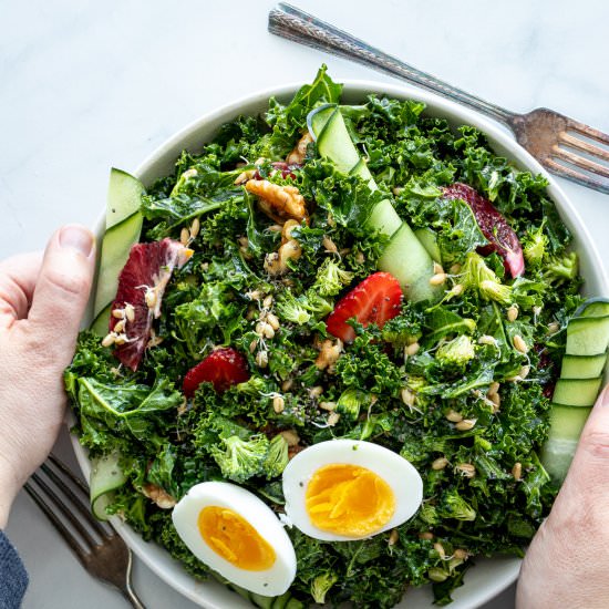 Simple Superfood Salad - Recipe photo by Aredspatula