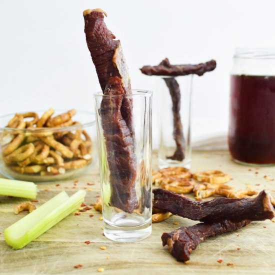 Mike's Smoked Jerky - Recipe photo by Stefs318