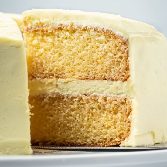Eggless Lemon Cake - Recipe photo by gimmethatflavor