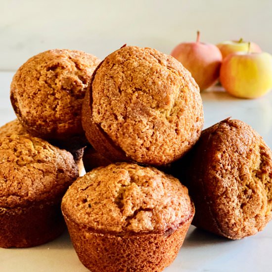 Easy Applesauce Muffins - Recipe photo by theshortordercook