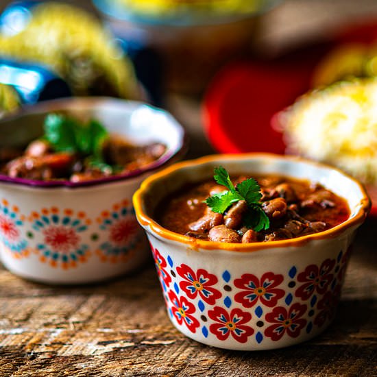 How to Make Charro Beans - Recipe photo by Chicken Fried Kitchen