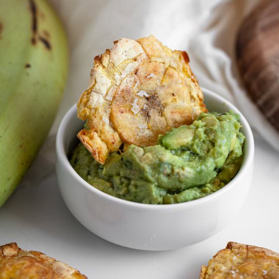 Air Fryer Tostones - Recipe photo by thymeandjoy