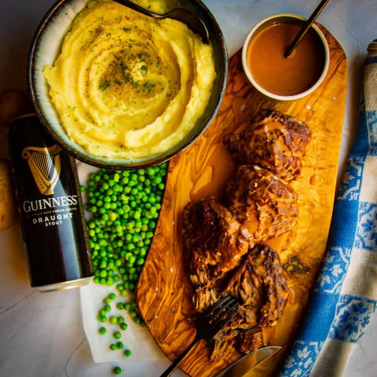 Guinness Braised Beef Cheeks - Recipe photo by Devancameron
