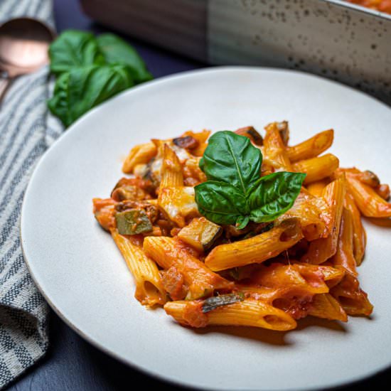 Vegetarian Pasta al Forno - Recipe photo by skinnyspatula