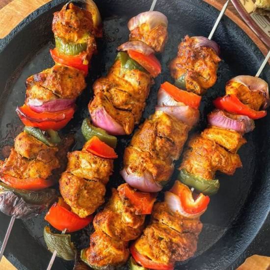 Chicken Tikka Kebab - Recipe photo by butfirstchai