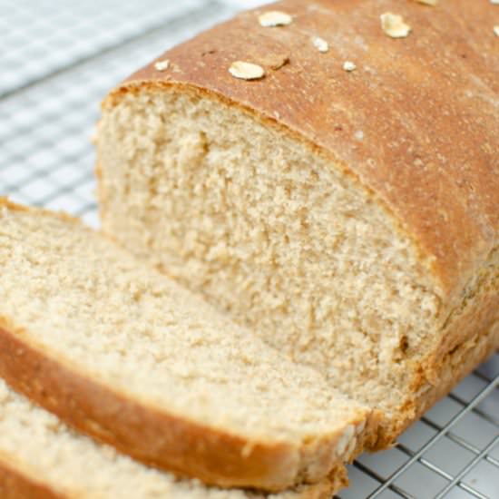 Oatmeal Maple-Honey Bread - Recipe photo by fakeginger