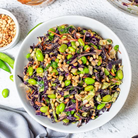 Asian Slaw in 5 minutes! - Recipe photo by theyummybowl