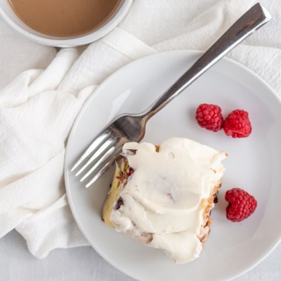 Chocolate Raspberry Sweet Rolls - Recipe photo by islandbakes