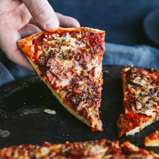 Easy & Delicious Keto Pizza - Recipe photo by lesyaholzapfel