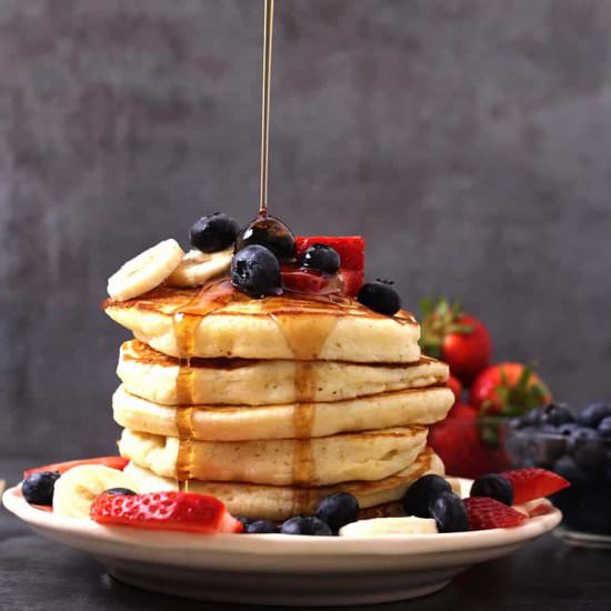 OLD FASHIONED HOEMMADE PANCAKES - Recipe photo by kushigalu