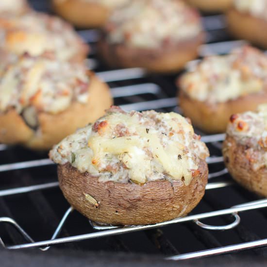 Grilled Stuffed Mushrooms - Recipe photo by EricasRecipes