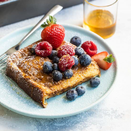 Baked French Toast - Recipe photo by culinaryhill