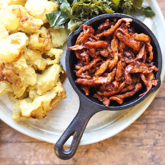 Vegan pulled pork - Recipe photo by cadryskitchen