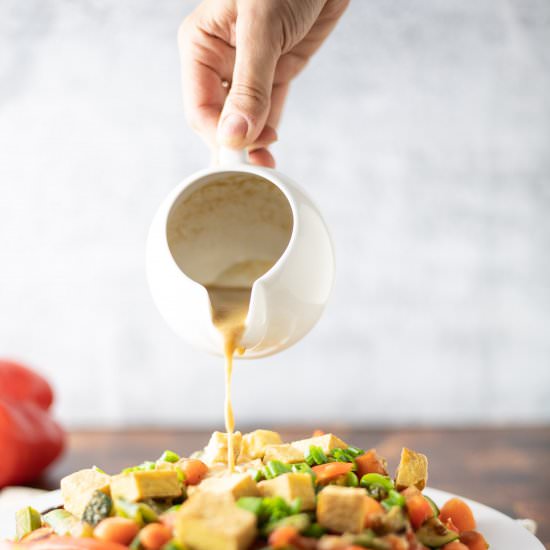 Vegetable Stir Fry With Peanut Sauce - Recipe photo by goodfoodfromtheheart