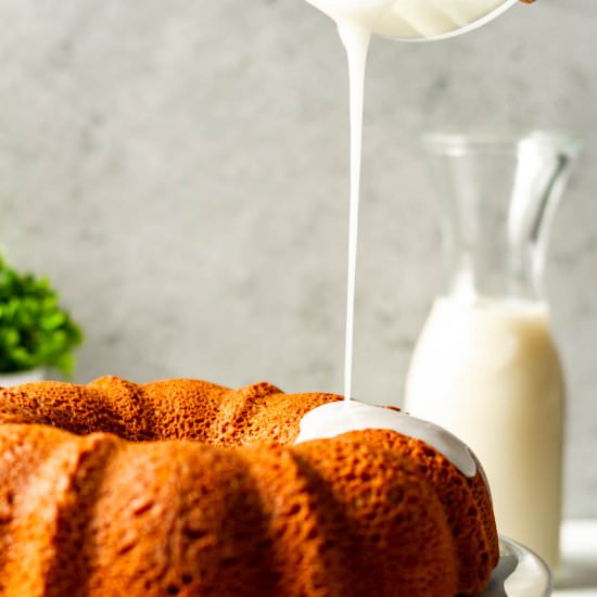 The Best Gluten-Free Lemon Cake - Recipe photo by Real Food with Sarah