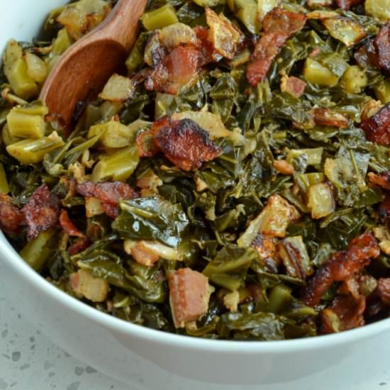 Southern Collard Greens - Recipe photo by Small Town Woman