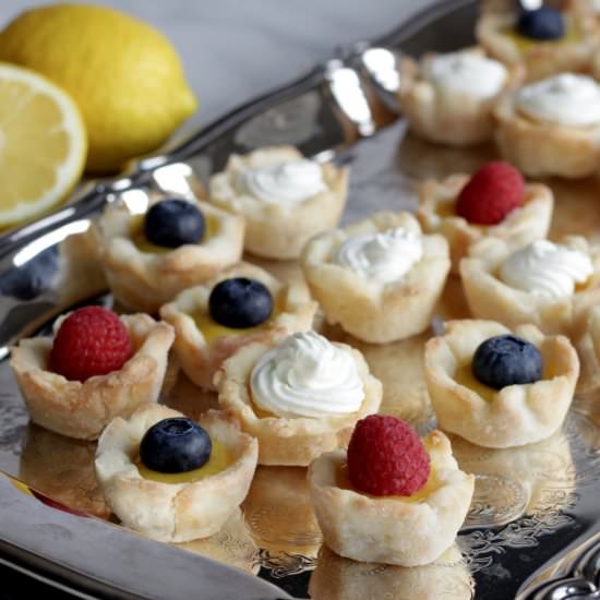 Mini Lemon Tartlets - Recipe photo by Cathys Gluten Free