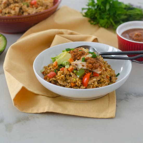 Ecuadorian Chicken Fried Rice - Recipe photo by Feed Your Soul