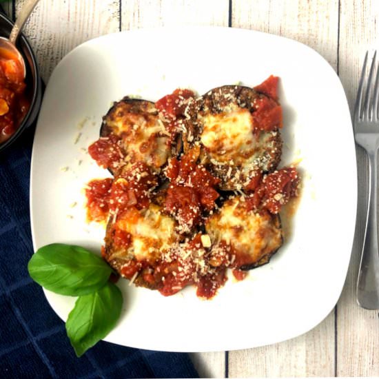 Air Fryer Eggplant Parm - Recipe photo by theflavordance