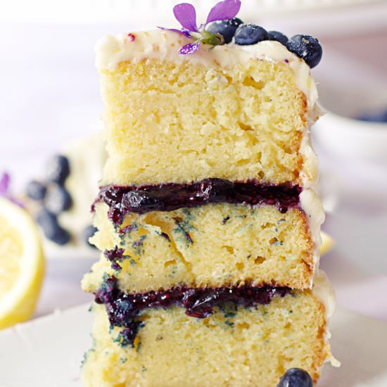 Blueberry Lemon Cake - Recipe photo by Elke living