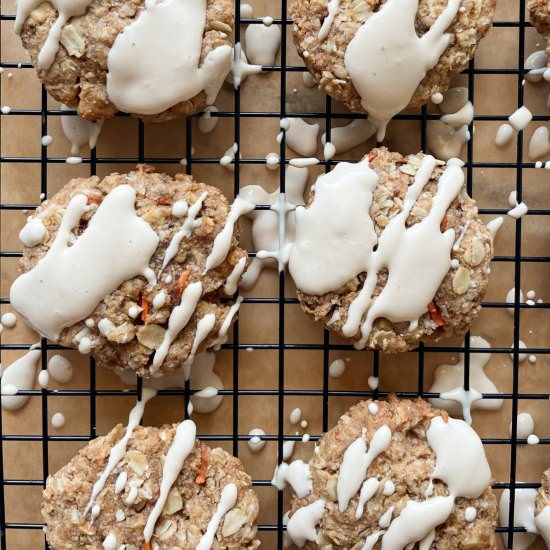 Gluten Free Carrot Cake Cookies - Recipe photo by frozen_bananas_