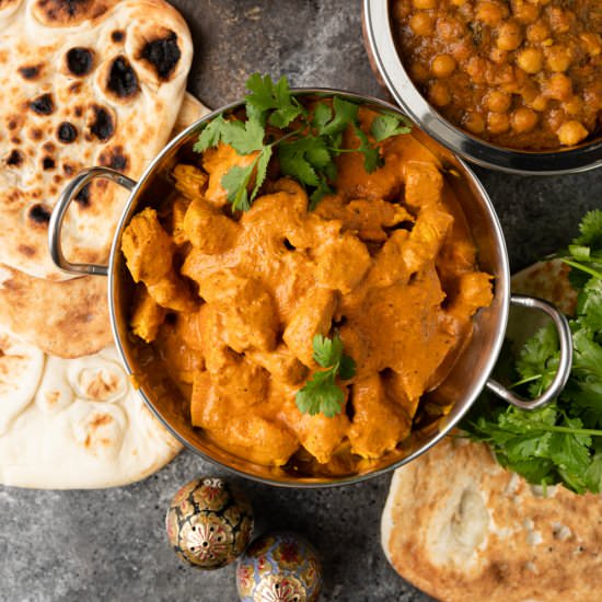 Butter Chicken Punjabi Murgh Makhan - Recipe photo by Silk Road Recipes