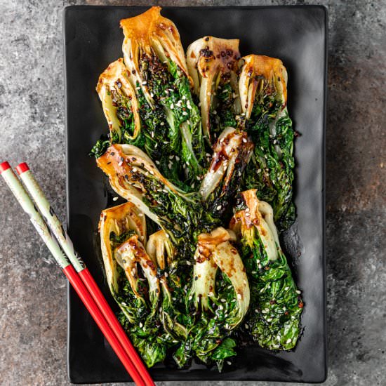 Bok Choy Stir Fry - Recipe photo by Silk Road Recipes