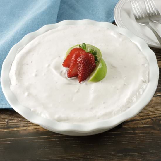 No Bake Strawberry Cream Pie - Recipe photo by MyKitchenSerenity